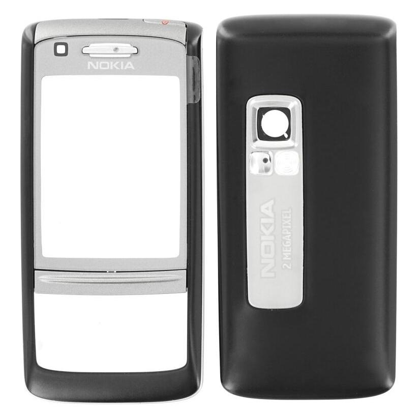 Nokia 6280 Ersatzgehäuse - Carbon Black (Nokia 6280) (25445041)