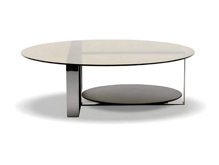 JVmoebel Couchtisch Stilvoller Schwarzer Sofatische Exklusiver Glastisch Wohnzimmer Möbel, Made in Europa