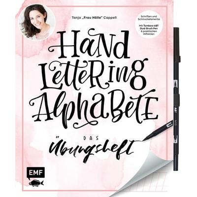 Handlettering Alphabete – Das Übungsheft mit original Tombow ABT Dual Brush Pen, Taschenbuch von Tanja "Frau Hölle" Cappell, Edition Michael Fischer /