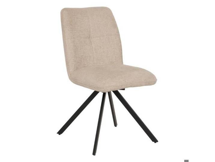 Chaise pivotante Gira H.88cm beige - Atmosphera Créateur d'intérieur