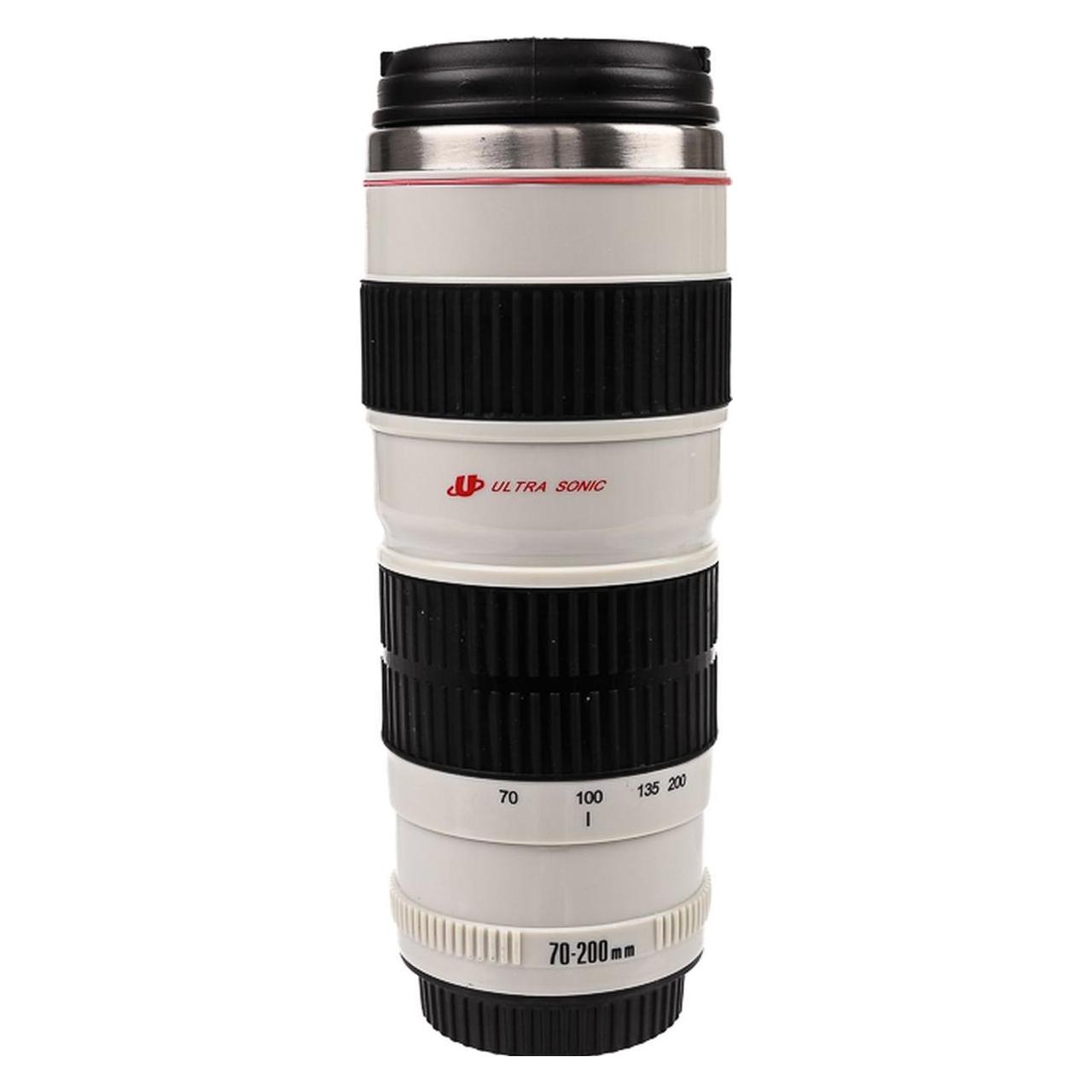 Security Plus Trinkbecher 70 200 Objektiv weiss mit Trinköffnung (0.20 l) (35326171)