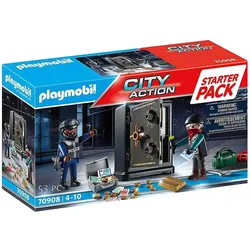 Playmobil Starter Pack Tresorknacker (70908, Playmobil City Action)