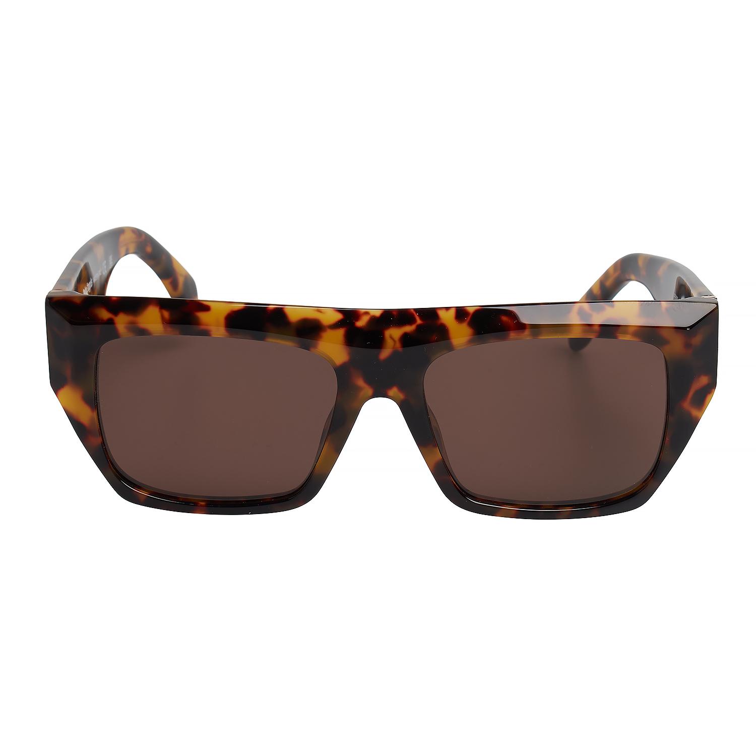 Dames Overmaatse Rechthoekige Zonnebril PERI052S24PLA0016064