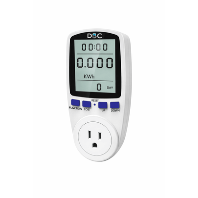 Plug In Watt Meter Plug In Electricity Usage Monitor With Volt Amp KWh Tracking Plug In Watt Meter Plug In Electricity Usage Monitor With Volt Amp KWh Tracking