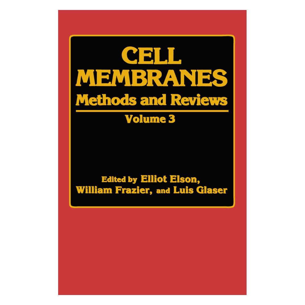 Springer Cell Membranes (Englisch, Softcover, E. Elson, L. Glaser, W. Frazier) (55534614)