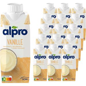 alpro Sojadrink Vanille, je 250 ml, 15 Stück