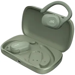 JVC HA-NP40T-G Nearphones Federleichter True Wireless Kopfhörer grün