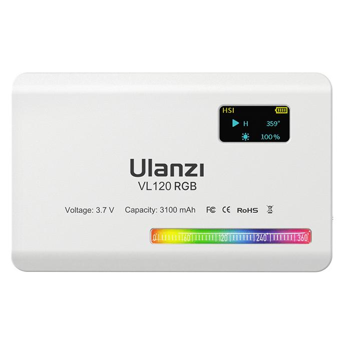 Ulanzi VL120 (Videoleuchte) (VL120RGB-white)