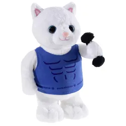 Heunec - Charaktier Muskelkater 24 cm – Weiches Kuscheltier von Heunec zum Sammeln & Liebhaben
