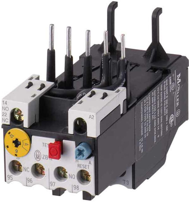Eaton Relais de protection moteur 0,6-1A ZB12-1 (278435)