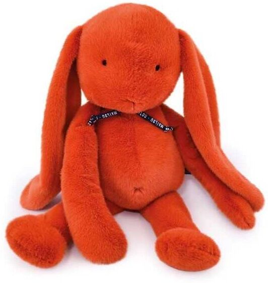 Peluche Méloé : Le Lapin Potiron 56 cm - Maïlou Tradition