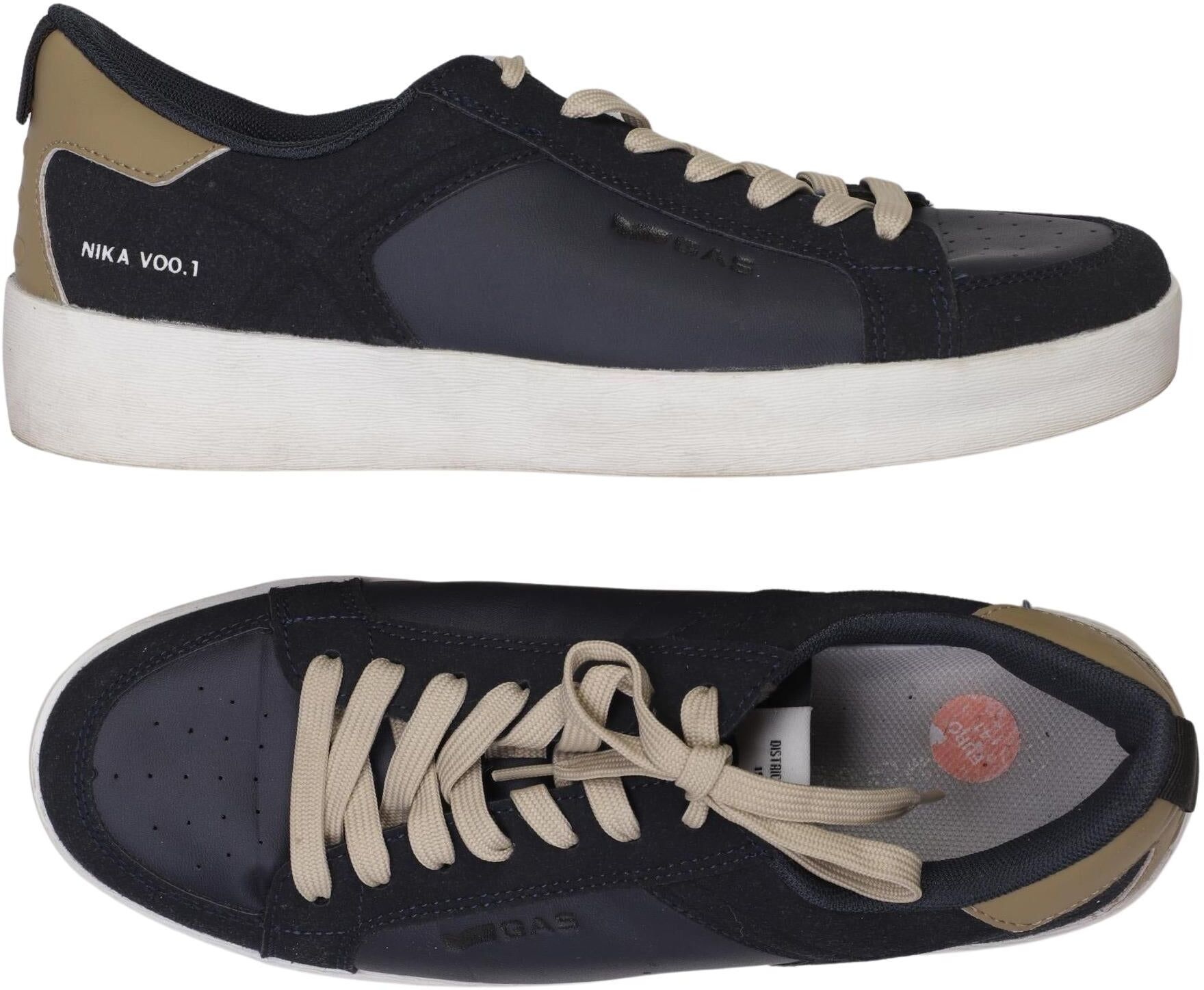GAS Damen Sneaker, Mehrfarbig, Gr. EU 41, Leder - Second Hand