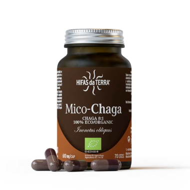 Hifas da Terra Mico Chaga+Vit C 70 Capsules