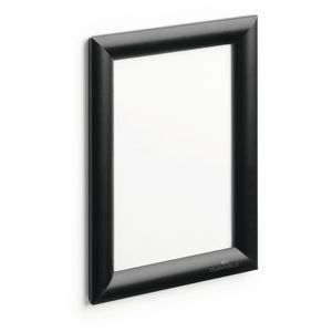 Durable Klapprahmen 479501, 25 mm Profil, DIN A5, schwarz, Aluminium, selbstklebend