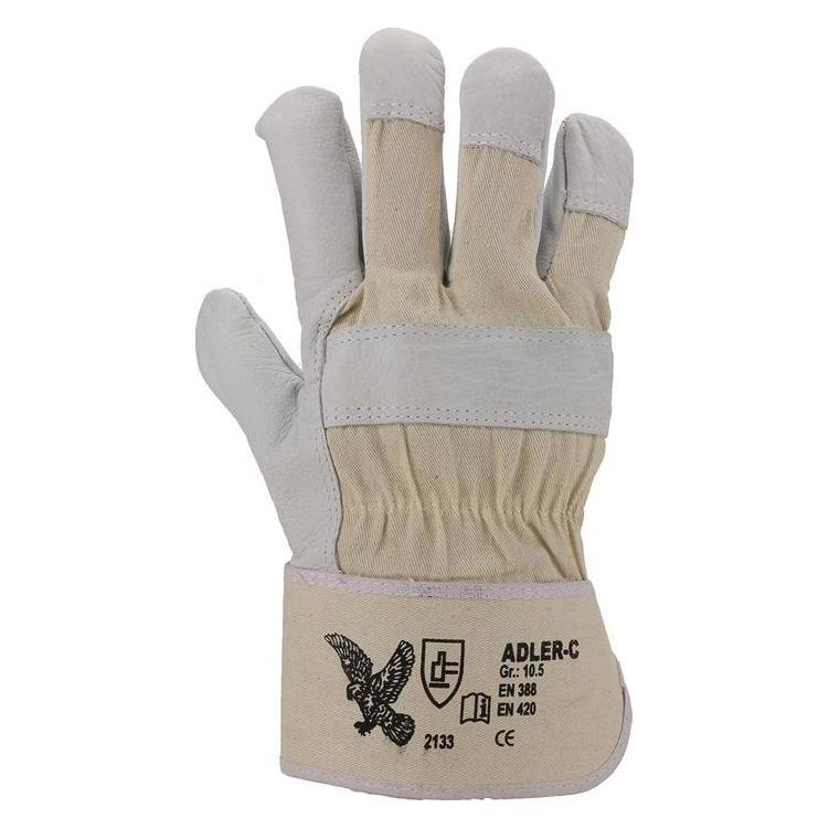 Asatex Handschuhe Adler-C Grösse 10,5 naturfarben PSA-Kategorie II (10, 5) (ADLER-C/105)