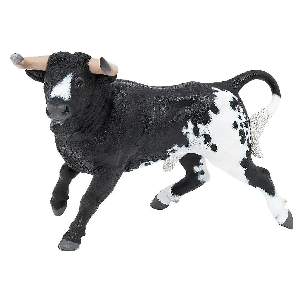 Papo Spanischer Stier Schwarz weiss (51184)