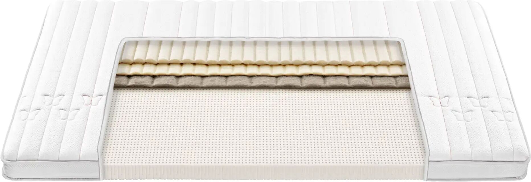 Roviva Dream-Away Latex Topper  Weiss
