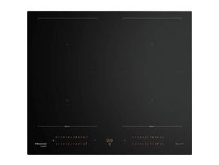 Plaque à induction noire encastrable - HISENSE - 4 zones à induction - Vitrocéramique - Commande tactile fluide