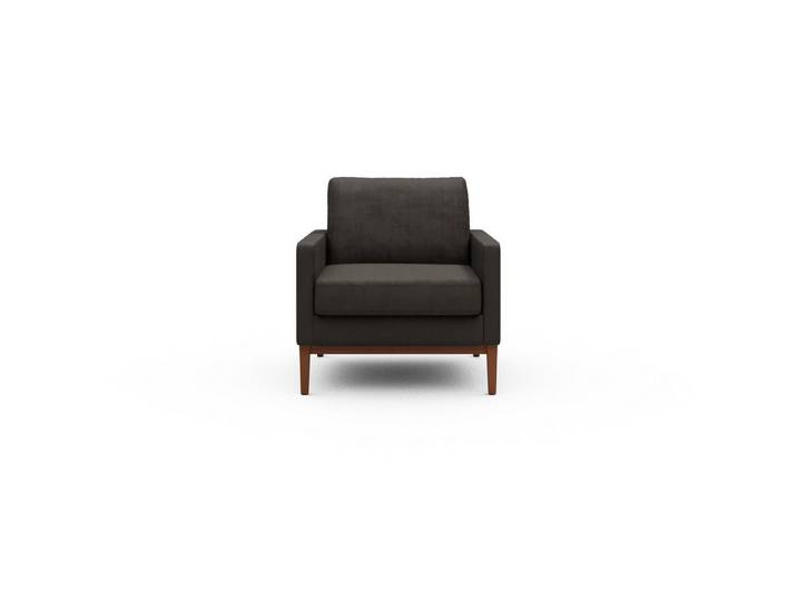moebelfaktor Sessel Bodo, Retro-Design, elegante Linien, stabile Holzkonstruktion