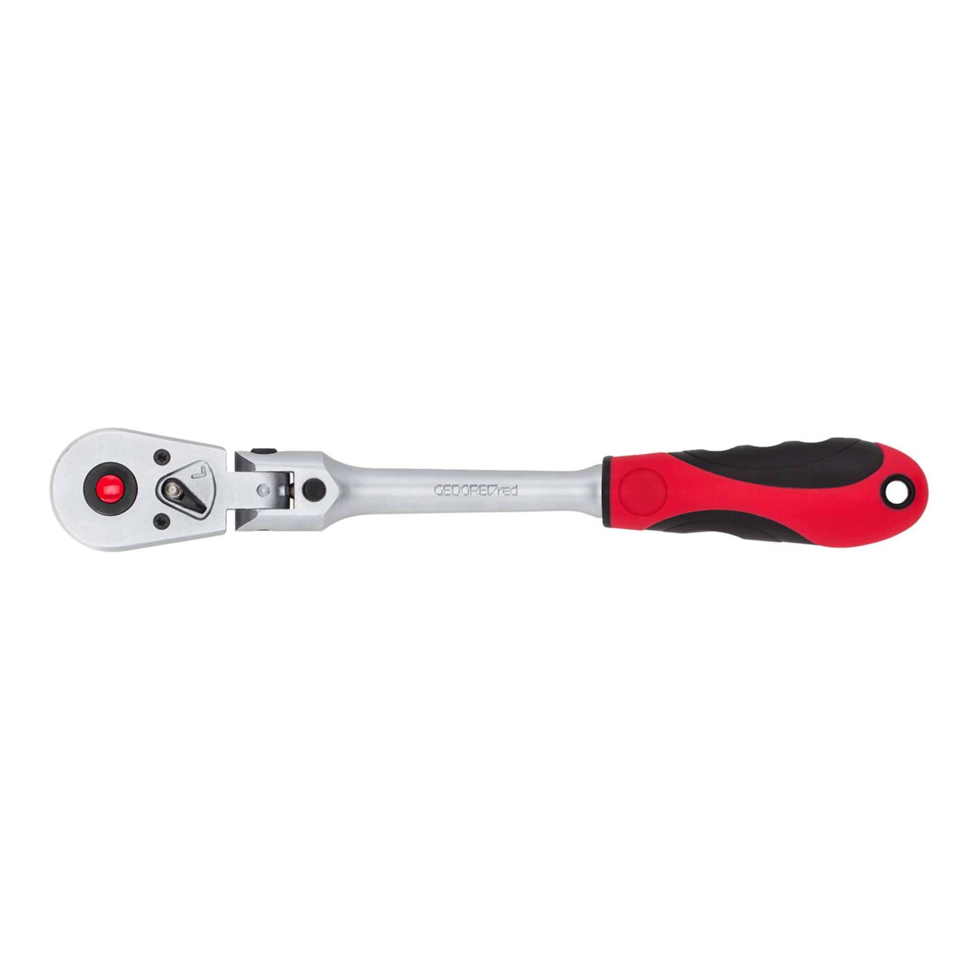 Gedore R50120027 2K-Gelenk-Umschaltknarre 3/8 246 mm RSW5° ; Gedore Red (3301819)