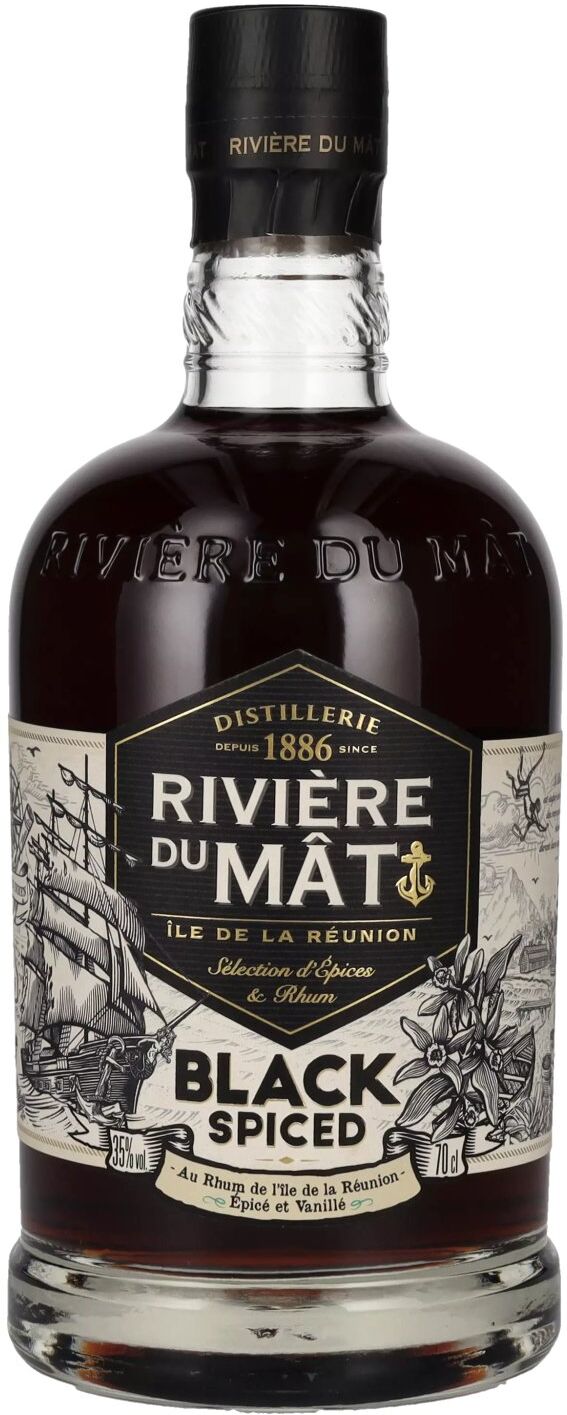 Rivière Du Mat Rivière du Mât Black Spiced 35% Vol. 0,7l