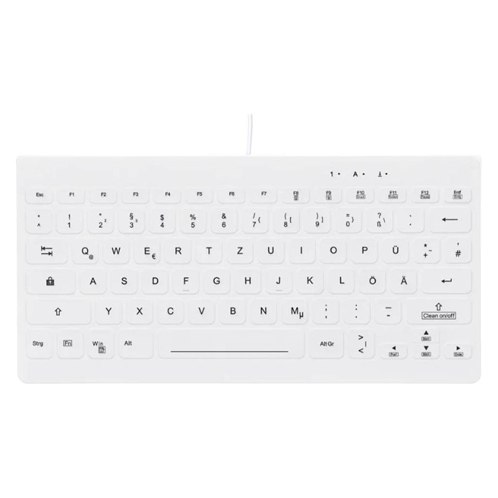 Cherry Hygiene Mini Ultraflat Notebook (DE, Kabelgebunden) (AK-C4112F-U1-W/GE)