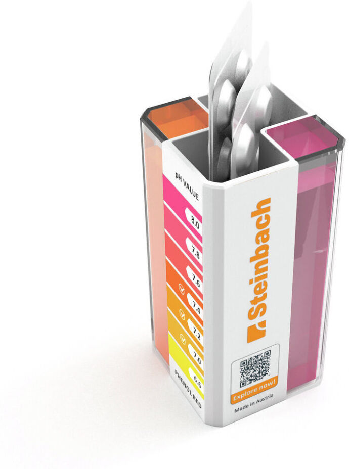 Steinbach Testkit für pH-Wert & freies Chlor/Brom je 20 Tabletten