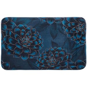 Sanilo Badematte Badteppich Dahlien, 50 x 80 cm, mit Motiv, aus 100 % Polyester, rutschfest