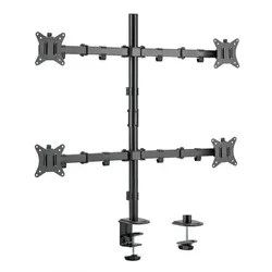 Equip 17”–32” Vierfach-Gelenk-Monitor/LCD-Tischhalterung