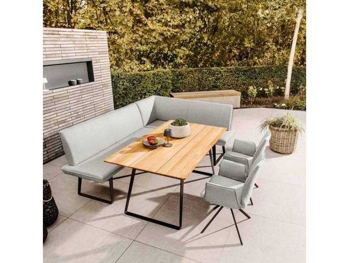 Niehoff Portofino Gartenmöbel-Set M (5 Plätze) Tisch 160x95cm