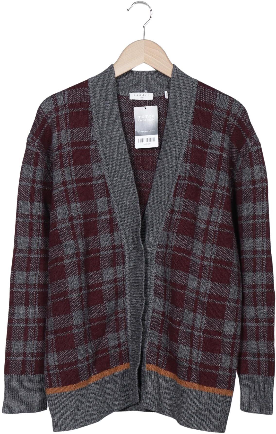 Sandro Damen Strickjacke, Mehrfarbig, Gr. EU 36 (Sandro 1), Synthetik / Viskose / Baumwolle / Wolle / Kaschmir - Second Hand
