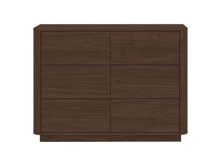 KOMMODE Mocha Walnussfarben B: 115,2cm