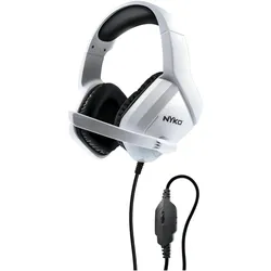 Nyko Np5-4500 Wired Headset For Ps5 (Kabelgebunden), Gaming Headset, Weiss