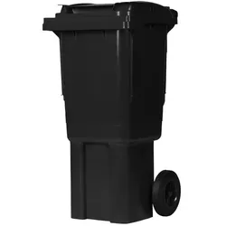 Hardwex Mülltonne 60 l Schwarz