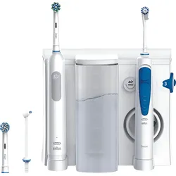 ORAL-B Oral Health Center PRO 1 Munddusche + Elektrische Zahnbürste Weiß