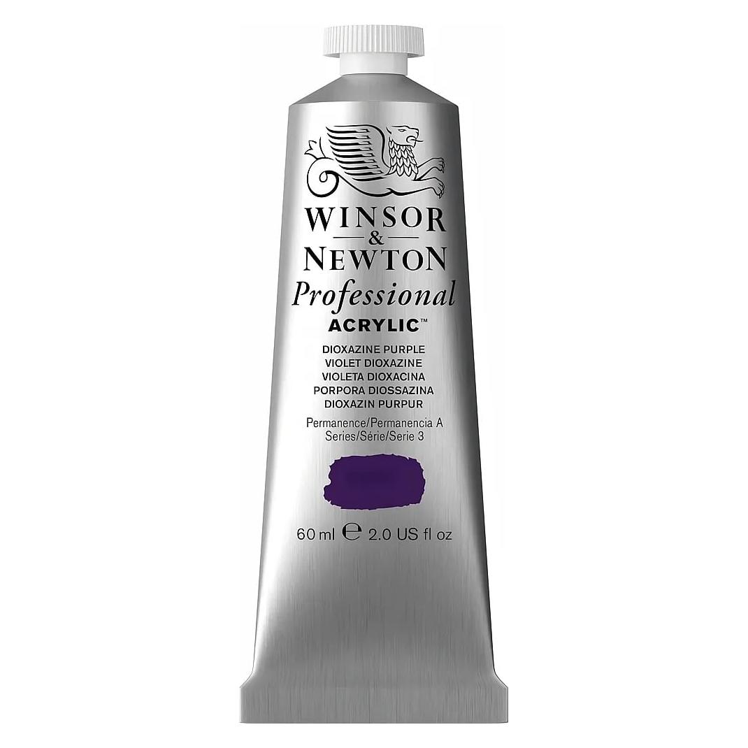 Winsor & Newton Proff. acrylic 60ml dioxazine purple 229 (60 ml) (2320229)