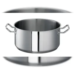 GastroSUS Bratentopf Chef, Edelstahl, 28 cm, ca. 8 Liter