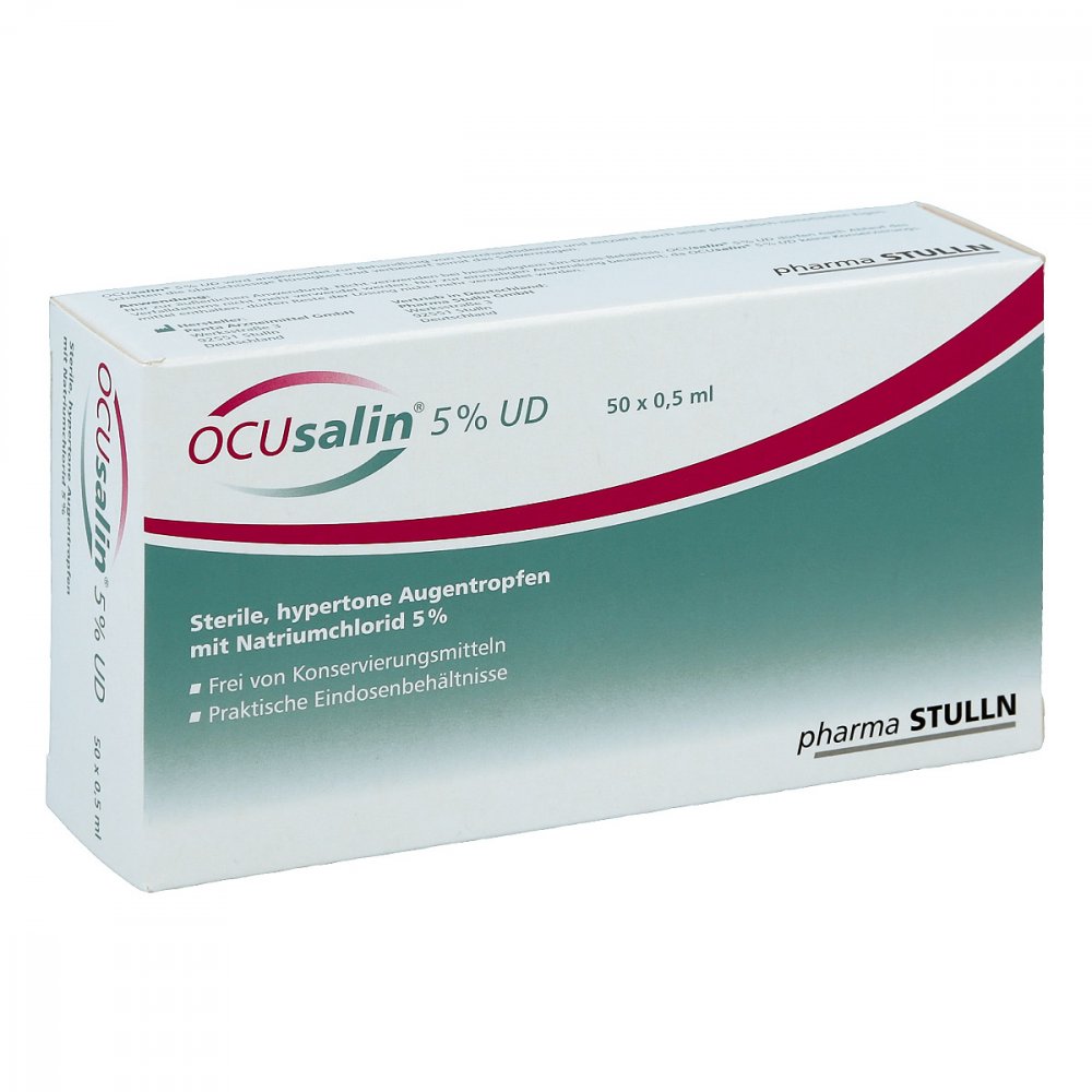 PHARMA STULLN GmbH Ocusalin 5% Ud Augentropfen 09332399