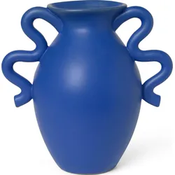 Verso Vase 27 cm blau