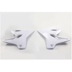 UFO, Motorrad Zubehör, UFO-Kühlerschutzgitter für Yamaha YZ 125/250 (Modelljahre 2015–2021), Weiss