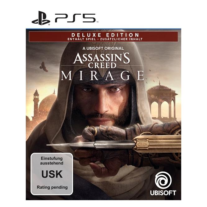 Ubisoft Assassin's Creed Mirage - Deluxe Edition (PS5, DE, FR, IT) (B0BF3XBFZY)