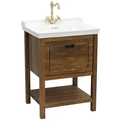 Naturel Country Waschtisch mit Unterschrank 65x85x53 cm Palisander COUNTRY65ZPA