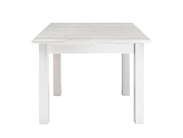 Table Boston II 78 x 78 x 78cm Blanc/Epicéa blanc