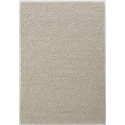 TISCA Webteppich Respect Forest 200 x 300 cm Wolle Grau Hellgrau