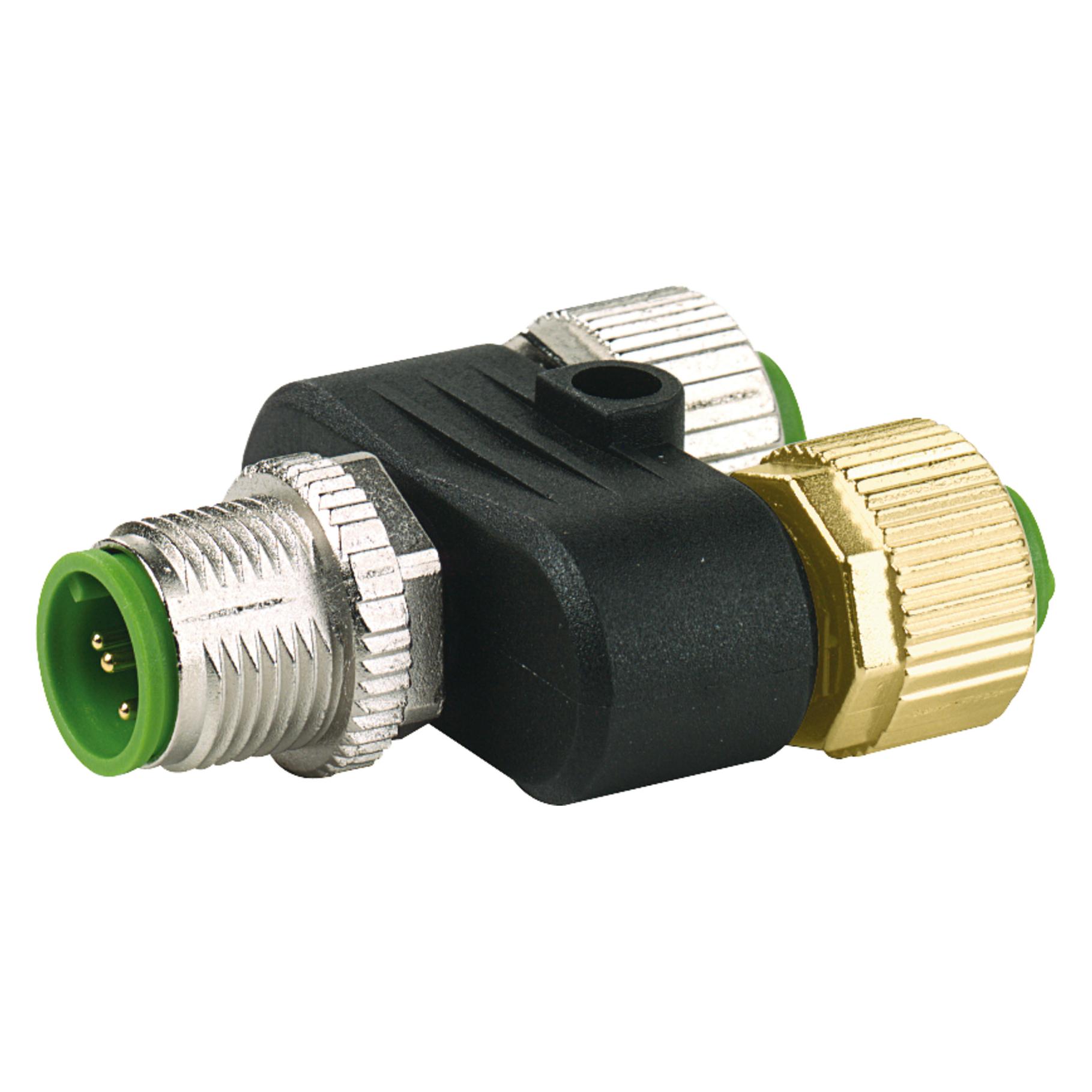 Murr Elektronik T-Stück 5pol.St./5pol.Bu. M12 geschirmt (7000-42141-0000000)