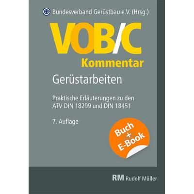 VOB/C Kommentar – Gerüstarbeiten mit E-Book (PDF), Set von , RM Rudolf Müller Medien GmbH & Co. KG, 978-3-481-04800-6