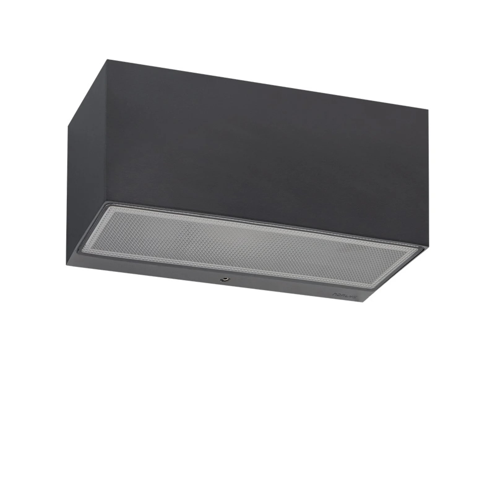 Norlys Asker Big Down LED Buiten Wandlamp - Grafiet - Aluminium