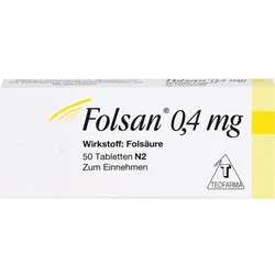 Folsan 0.4mg 50 ST