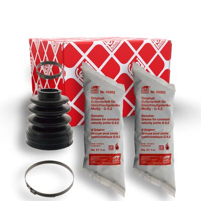 FEBI BILSTEIN Faltenbalgsatz, Antriebswelle 100344 Vorderachse für Peugeot TOYOTA