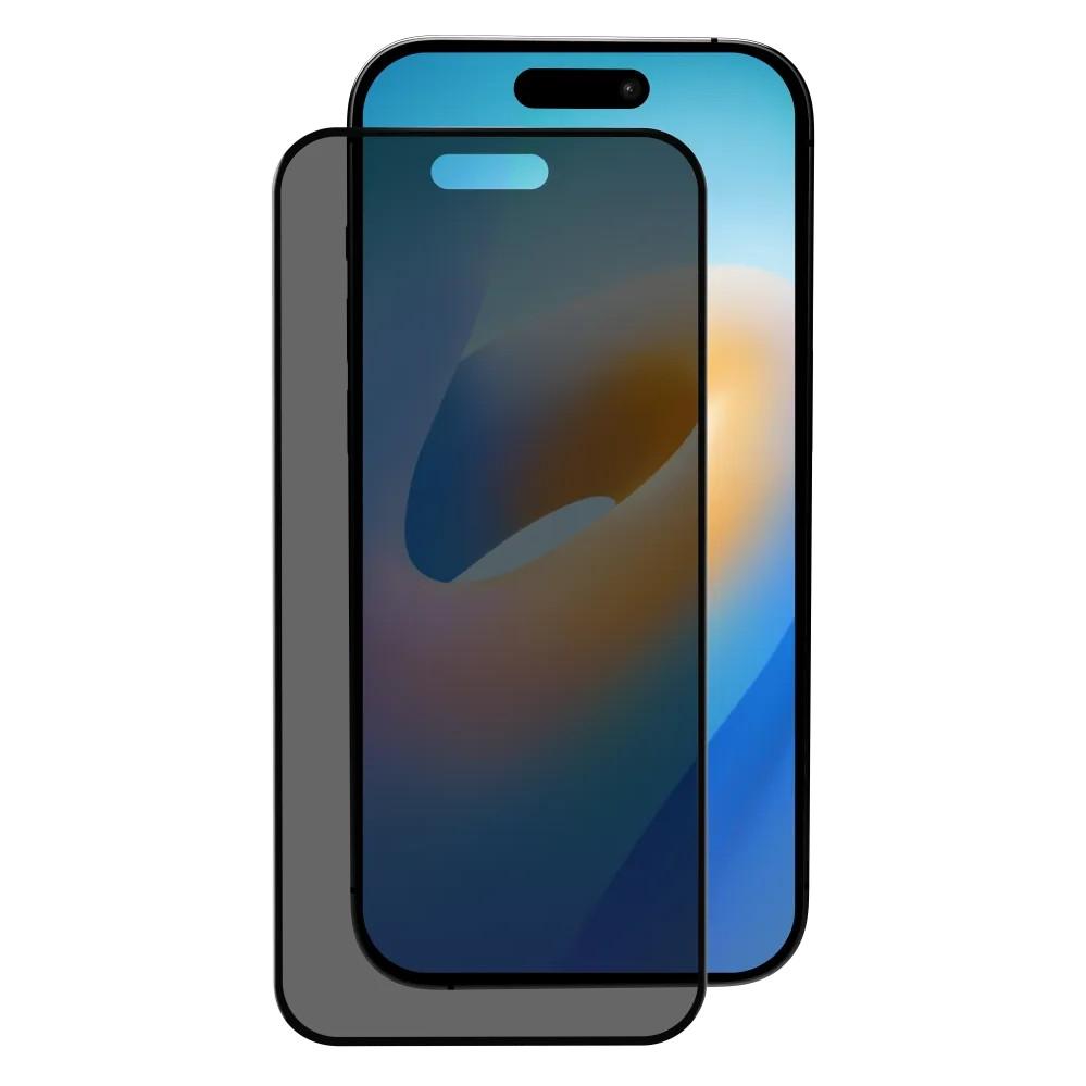 Bluebuilt Apple iPhone 16 Privacy Filter Screenprotector Glas (BBSCPIP16001) (Apple iPhone 16) (BBSCPIP16001)